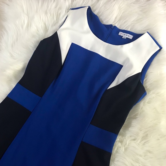 Pierri Colorblock Professional Dress - Picture 2 of 4